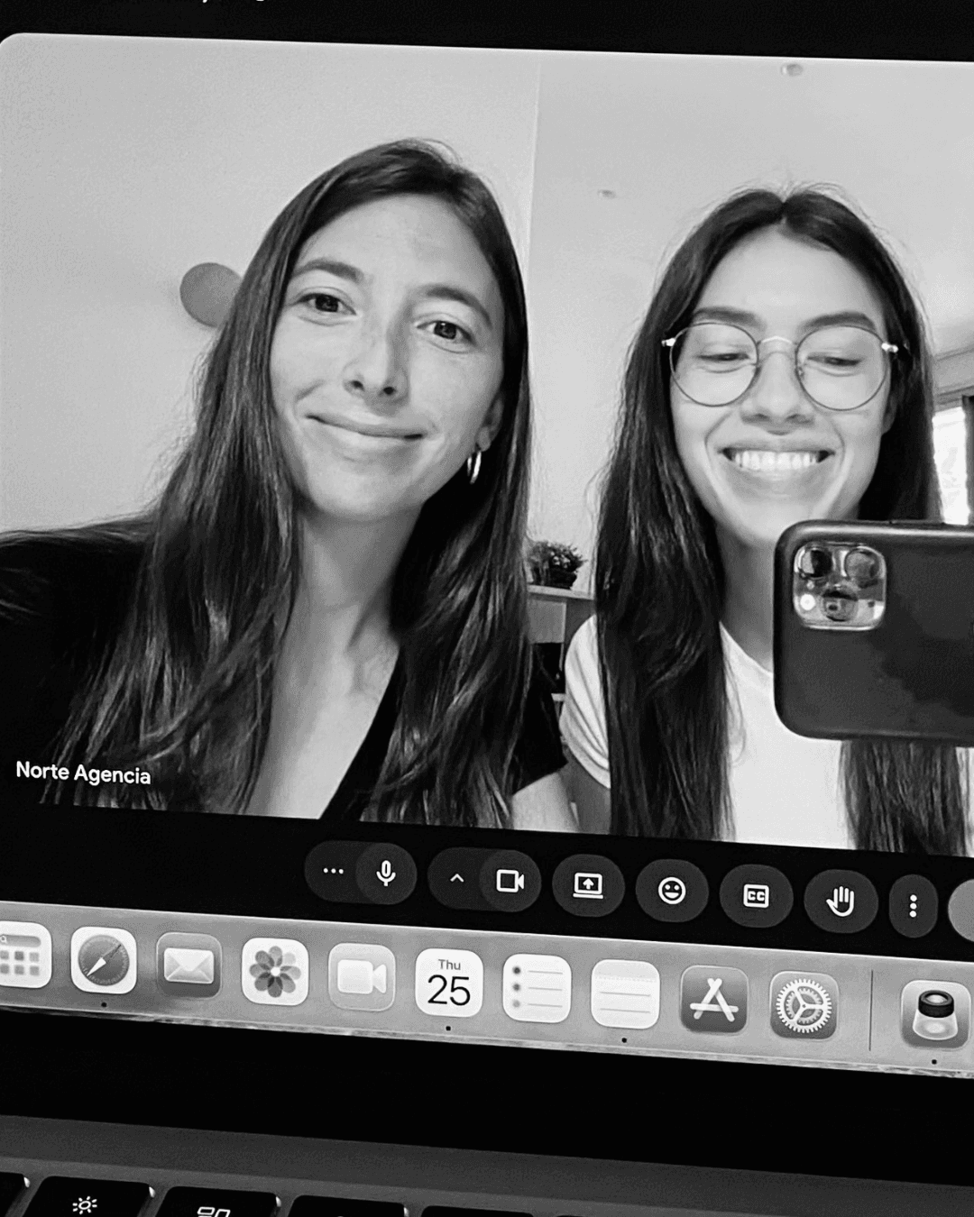 Two members of the Norte team